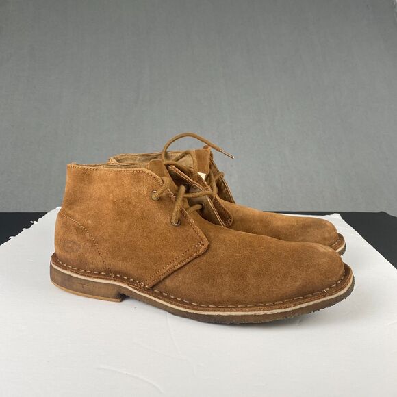 UGG Neumel Suede Men\'s Boots - Chestnut,Size US 10,Comfort,1006082 main image 12